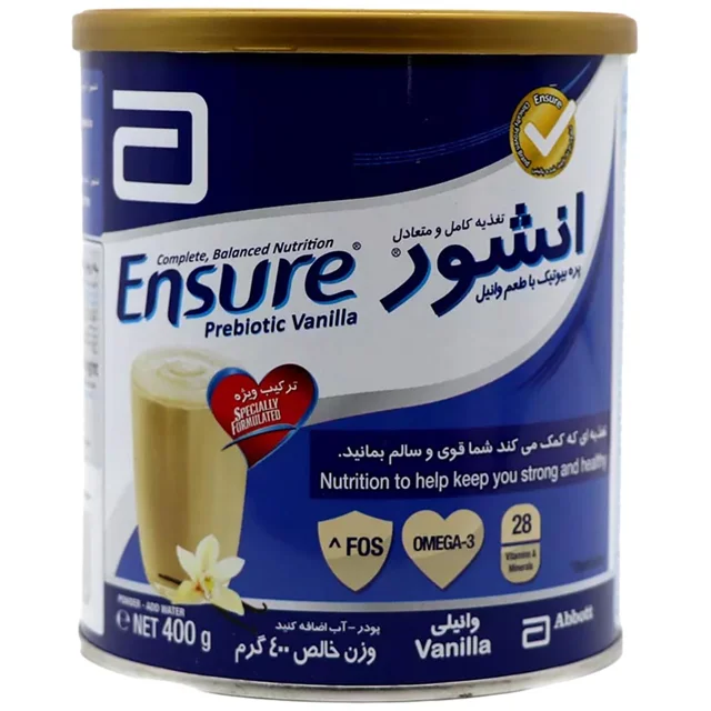 پودر انشور ابوت | مکمل غذایی کامل و متعادل Ensure